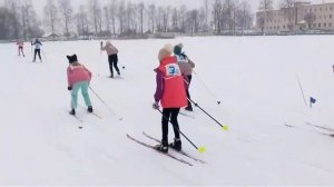 Соревнования среди детей и подростков по биатлону "Снежный снайпер" в Круглом