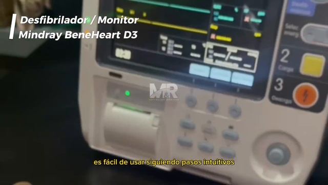 Desfibrilador / Monitor Mindray BeneHeart D3 смотреть онлайн