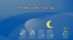 Fly Me To The Moon Ukulele Play Along