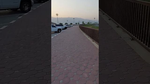 Dibba Al Hisn - Al Hisn Island jogging (free cold water) смотреть онлайн