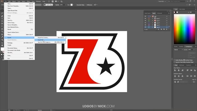 How To Export a PSD with Layers from Illustrator смотреть онлайн