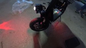 Распаковка, сборка и небольшой обзор на электроскутер White Siberia 1000w