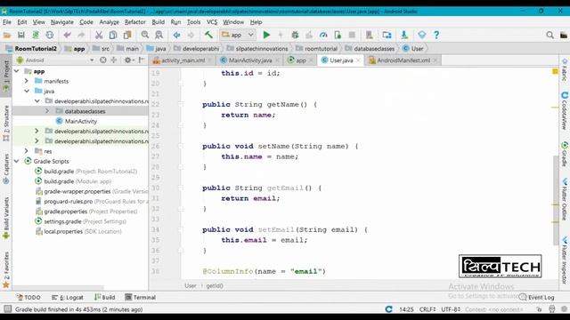 Building a Room Persistence Database | Part 1 | Android development tutorials смотреть онлайн