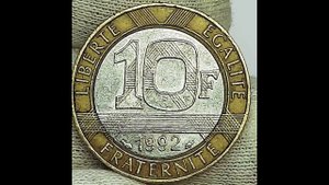 10 франков 1992 года. Гений свободы. Франция.