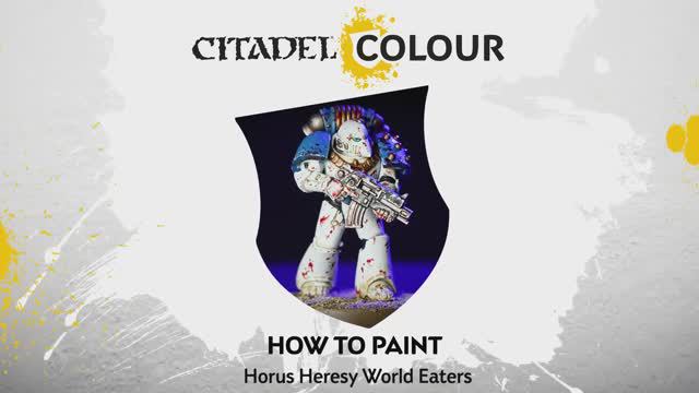 Warhammer 40000 How to Paint - Horus Heresy World Eaters