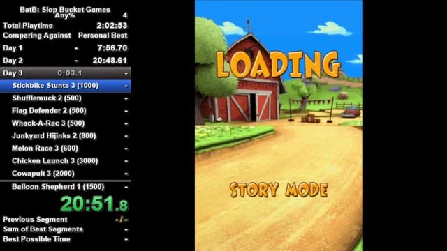 Back at the Barnyard: Slop Bucket Games Any% 39:34 [WR] смотреть онлайн