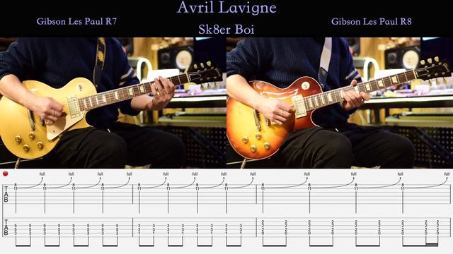 Avril Lavigne - Sk8er Boi (TAB) смотреть онлайн