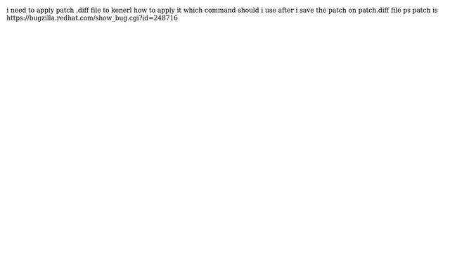 kernel patch .diff file смотреть онлайн