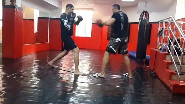 Как правильно держать лапы в боксе))) смотреть онлайн