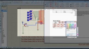 #125 Proteus sim p2 - Manual RAM Programming for 6116, 27C64, 2732 chips