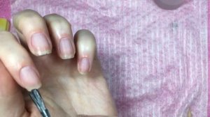 Укрепление натуральных ногтей цветной базой