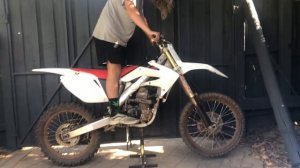 Crf250r 2006 full engine rebuild start up