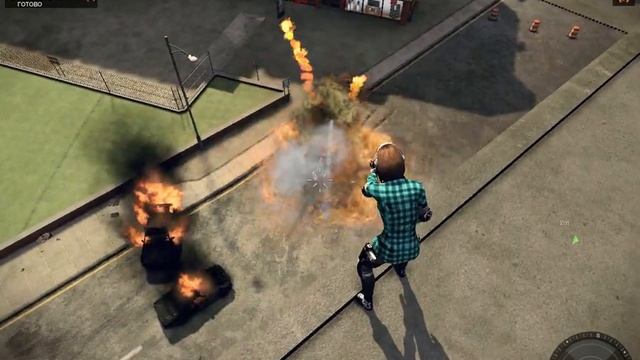 залет на крышу в apb смотреть онлайн