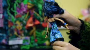 Клео Де Нил Cleo de Nille Gloom & Bloom Monster High обзор (мрак и цветение, цветущий сумрак)