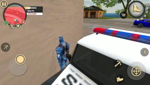 Мы сегодня играем в новую игру называется Rope Hero Vice Town