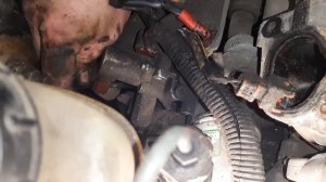 Nissan Presea R11  ремонт холостого хода, промыть дроссельную заслонку, снять впускной коллектор