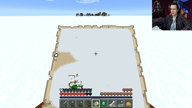 Minecraft / ВЫЖИВАНИЕ В ЗОМБИ ДЕРЕВНЕ ЗИМОЙ / Часть 3