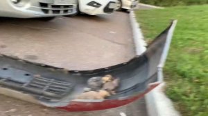 #2 Установка нового бампера на Mitsubishi galant 8