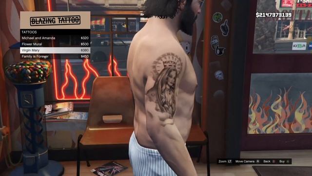 GTA 5 - All Tattoos (Updated) смотреть онлайн