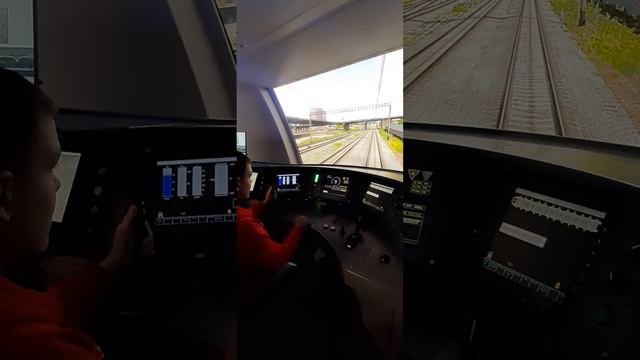 Управление Ласточкой МЦК🚅#МЦК#Москва#железнаядорога#subscribe#интересно#shortvideo#развлечение