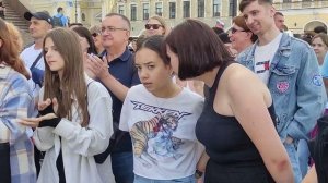 Мега хит, Фантазер! Кавер группа Айдахо выступает на Думской улице...#id_aho #cover #music