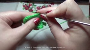 Прихватка "Клубничка"- вязание крючком - ЧАСТЬ 2