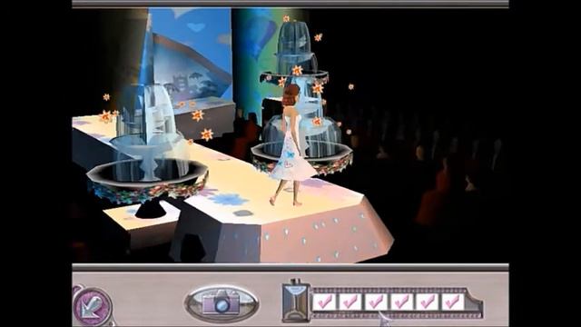 Barbie Fashion Show (the game) - Spring romance / Барби Показ Мод (игра) - Весенняя романтика