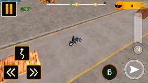 Bike Racing Tricky Stunt Simulation - Gameplay Android game - bike stunt offroad game