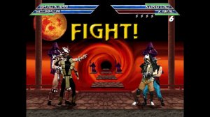 Mortal Kombat M U G E N 2023 2 cooperative human players