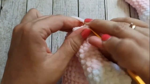 ?ЗАЙЧИК КРЮЧКОМ С ДЛИННЫМИ УШАМИ ИЗ ПЛЮШЕВОЙ ПРЯЖИ?crochet bunny?Häschen häkeln