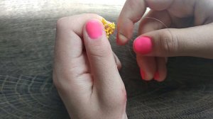 Корзинки для глаз . На 10 мм. Ромашка из бисера. Амигуруми. Мастер класс.