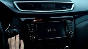 Убираем надпись на дисплее Nissan Connect.