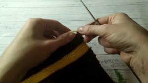 Шарф вязаный спицами из фильма Гарри Поттер ??⚡?. Простой узор. Шарф для начинающих. МК