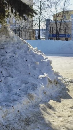 Пенза ждёт весну. А на улицах вот такие сугробы!