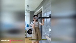 Сушилка для одежды на балкон: складная, на присоске