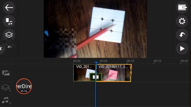 Как обрезать видео в Power Director| Android