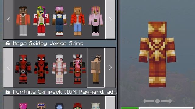 All Minecraft Spider-Man skins (including Deadpool) смотреть онлайн