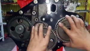 mitsubishi canter 4d32 engine timing mark