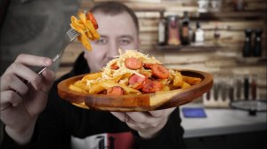 Студенческие жареные макароны!