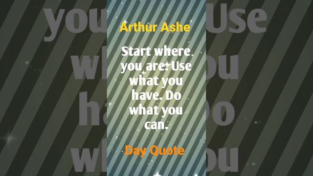 Arthur Ashe Quotes | Hoping for Better