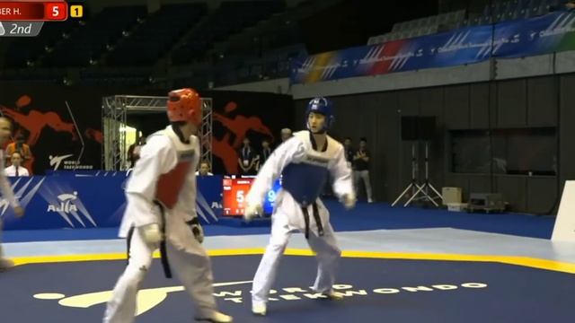 Hakan Recber(TUR) Vs Dae Hoon Lee(KOR)|| World taekwondo Grandprix Chiba 2019 смотреть онлайн