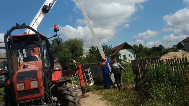 Подключение электричества на стройплощадке