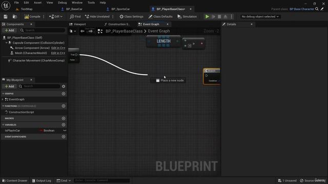Unreal Engine 5 Blueprint, создание игры в стиле GTA 5#8 - ИИ автомобилей