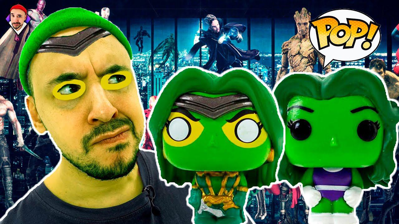 Фигурки Funko POP! ЖЕНЩИНА-ХАЛК и ГАМОРА атакуют! Top Rob распаковка перед 8 марта.