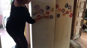 Как покрасить шкаф