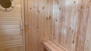 Обзор каркасной бани под ключ 6х3 м, Два Медведя, Сургут, мобильная баня на дачу