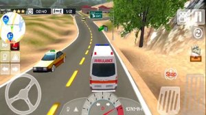 Uphill Mountain Emergency Ambulance Van Driving - Rescue Simulator Games Android Gameplay