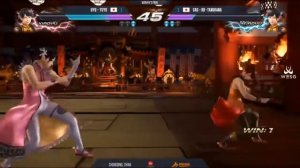 【TEKKEN GIRLS FIERCE BATTLE】【Tanukana vs Yuyu】