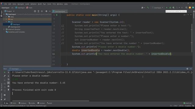 Java Programming Tutorial - User Input смотреть онлайн