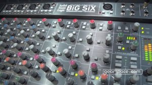 Solid State Logic BiG SiX mixing desk @ IBC 2022